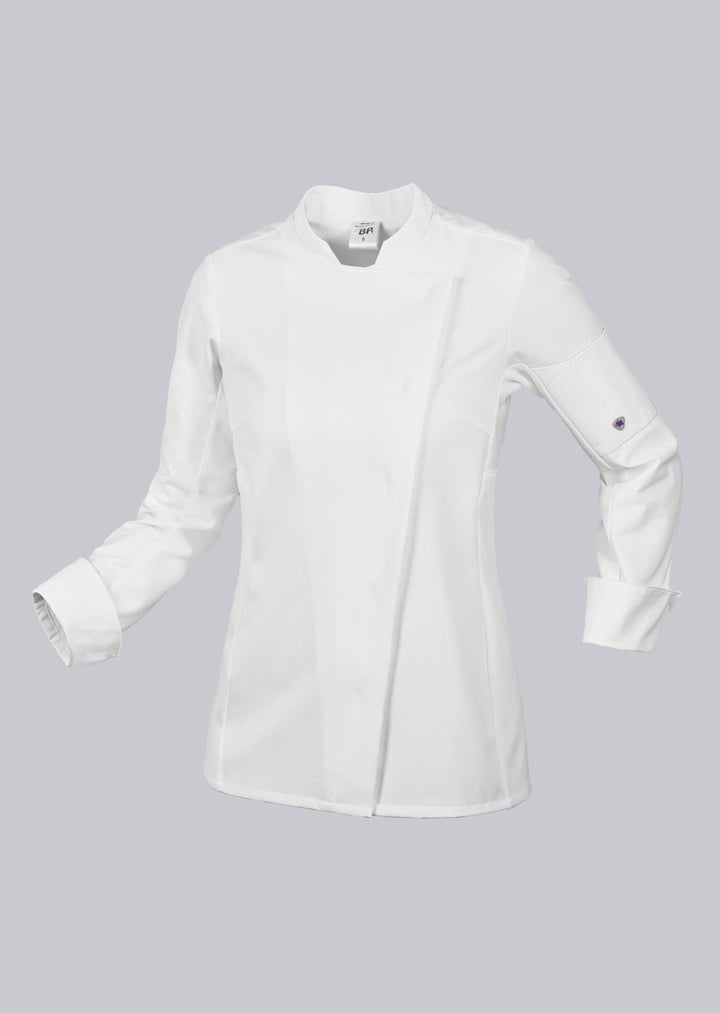 BP 1596-684-0021-2XL Kochjacke für Frauen, Lange Ärmel, Stretchmaterial und Arm-Lift-System, 200,00