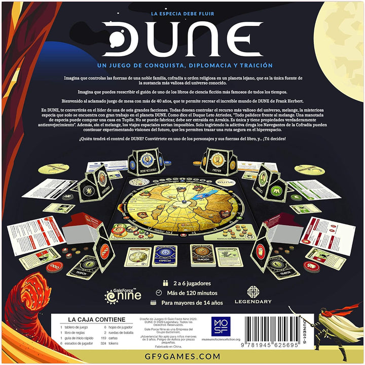Gale Force Nine DUNE01-S Zubehör