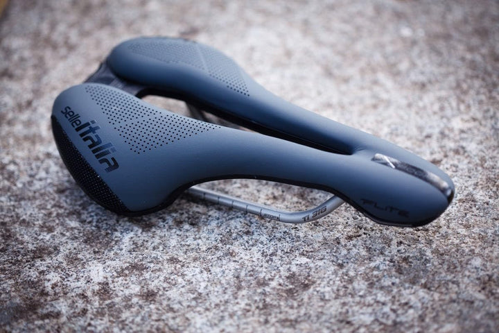Selle Italia SELLEITA Flite Boost TI316 Superflow X-Cross Sattel: L3 Schwarz, L3 Schwarz
