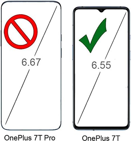 STILGUT Hülle geeignet für OnePlus 7T Lederhülle Book Type, braun antik mit Clip OnePlus 7T braun an