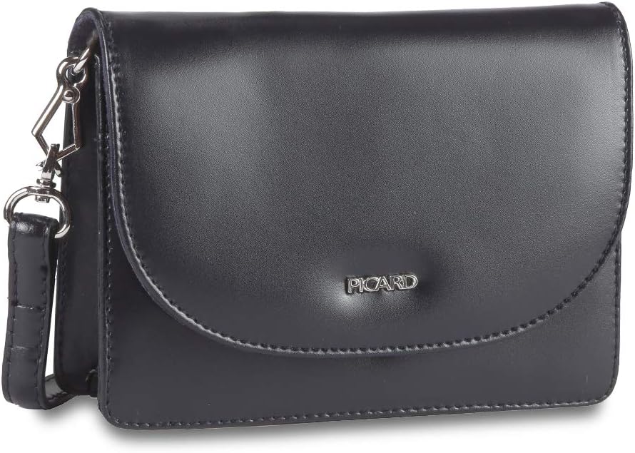 Picard Damen Schultertasche BERLIN aus Rindsleder Klein | mit Magnetverschluss | Schultertasche | Al