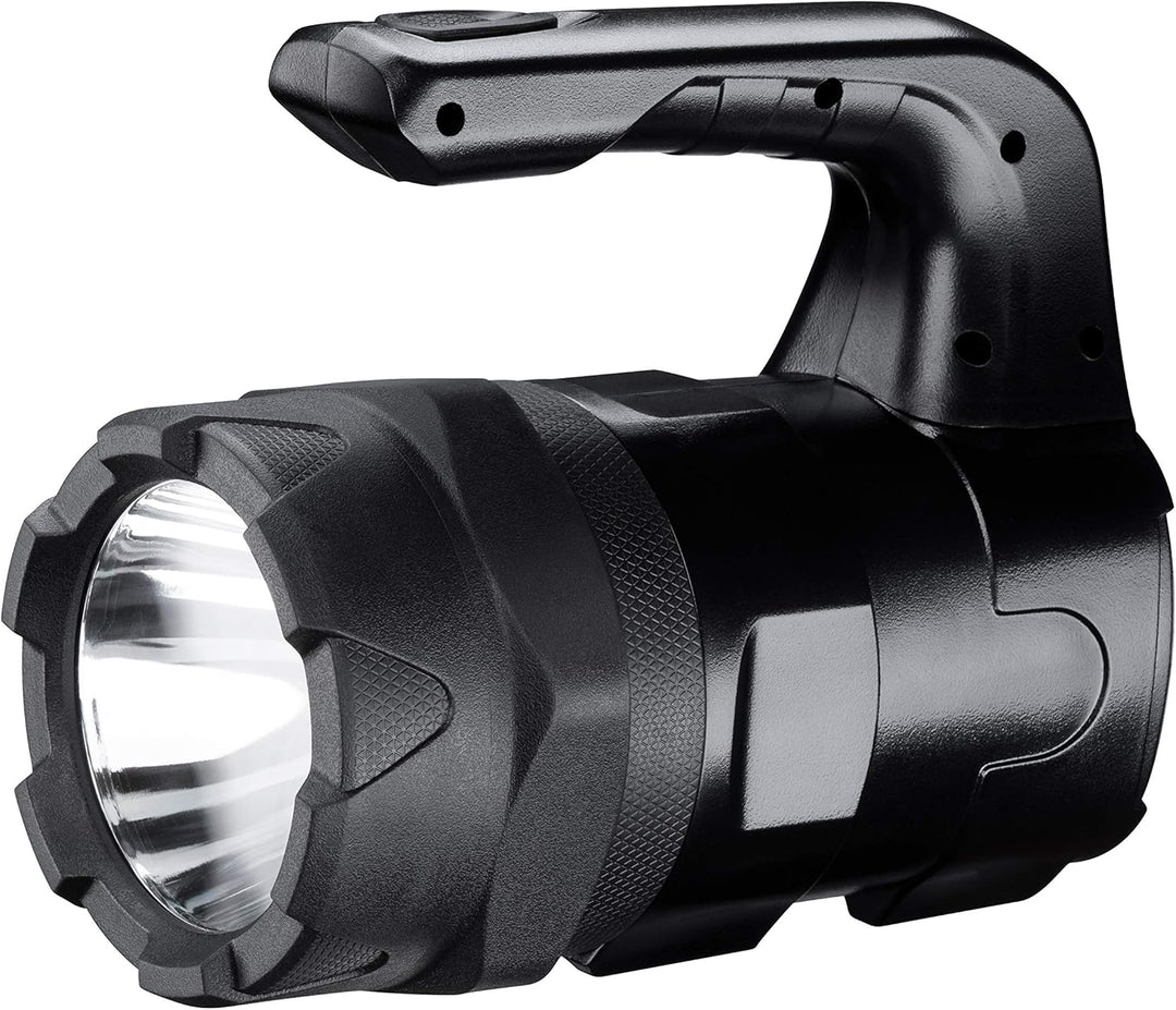 VARTA Taschenlampe LED Laterne inkl. 6x AA Batterien, Indestructible BL20 Pro Arbeitsleuchte, zwei L