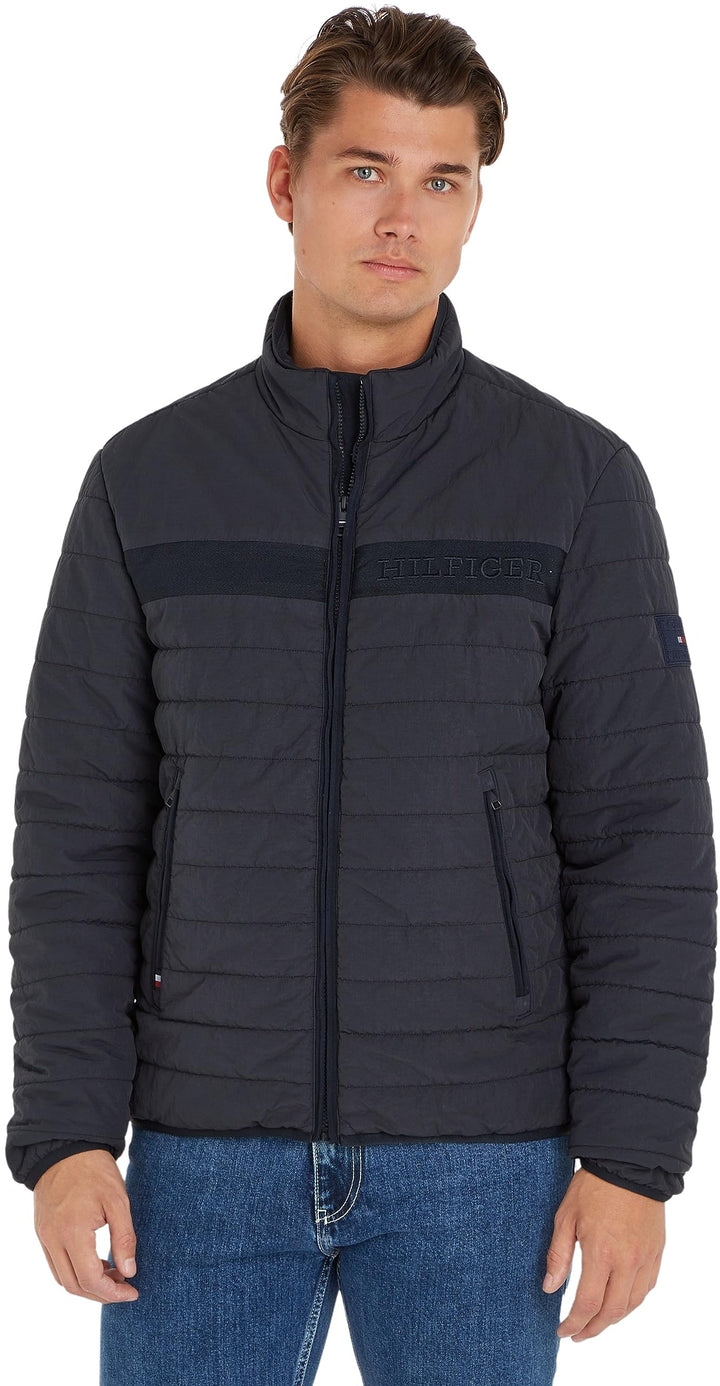 Tommy Hilfiger Herren Gepolsterte Jacken S Blau (Desert Sky), S Blau (Desert Sky)