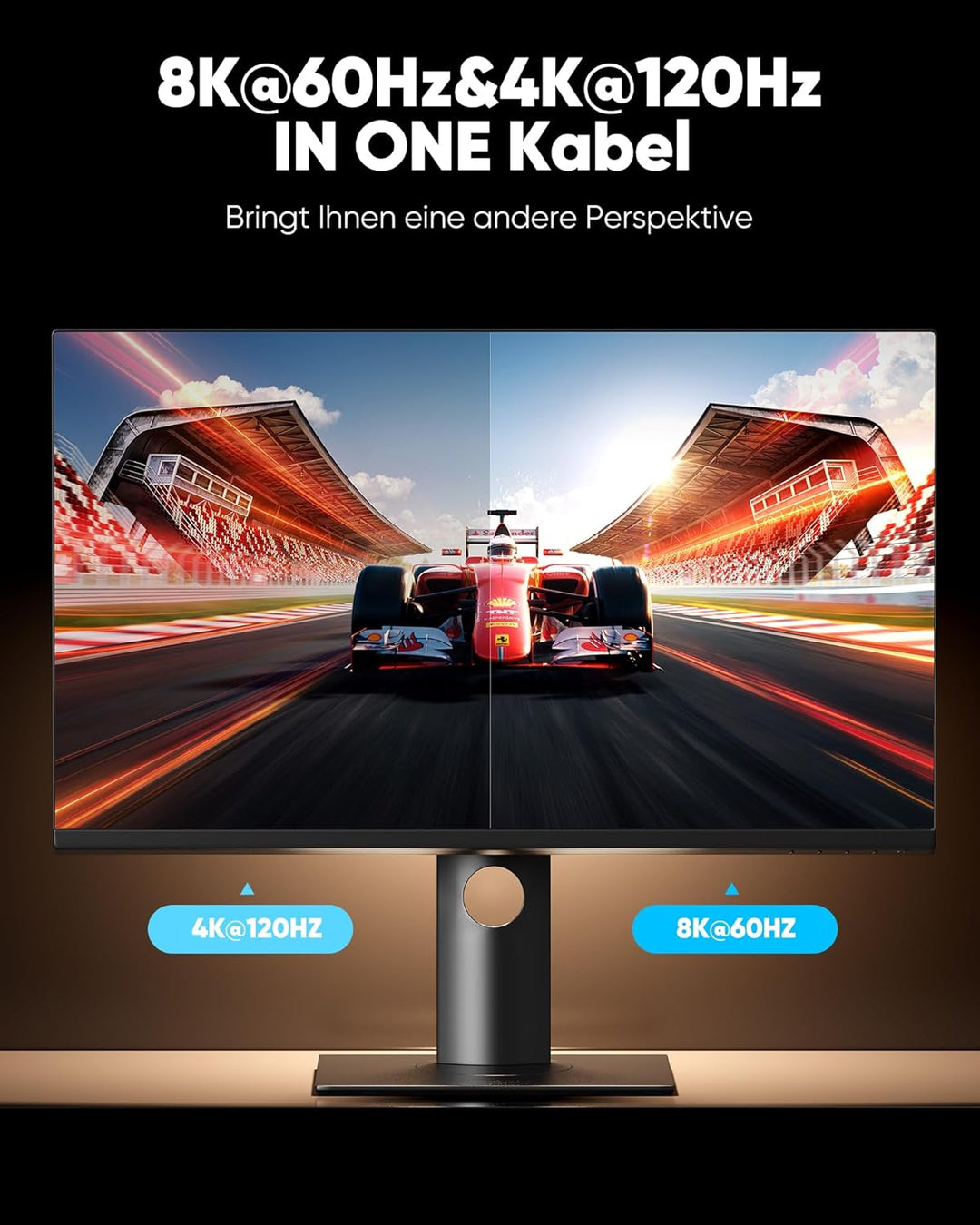 SNOWKIDS HDMI 2.1 Kabel 3Meter 2 Stück, 10K 8K HDMI Kabel 48Gbps Highspeed 8K@60Hz Ultra HD HDMI Kab