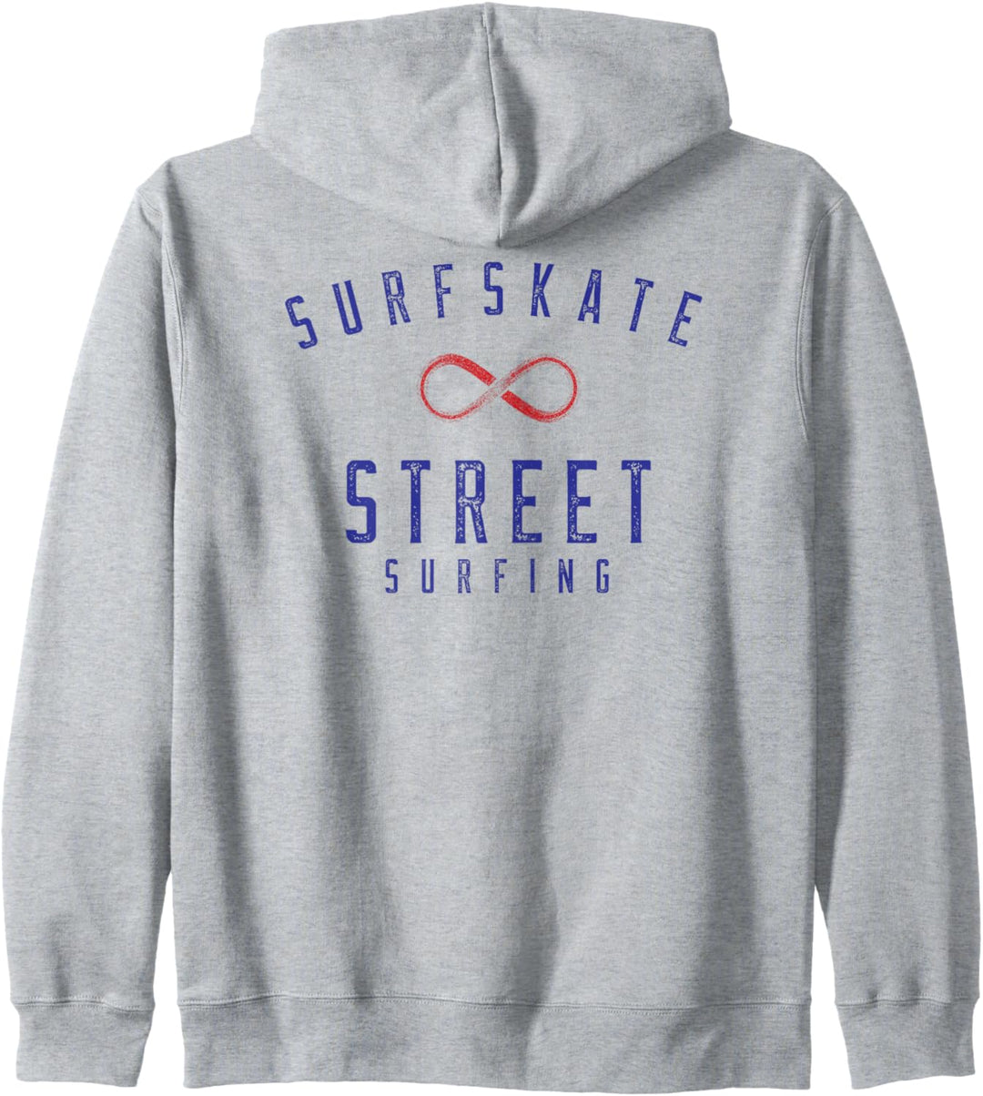 Surfskate. Street Surfing, Vintage Style Surfer Surfskater Kapuzenjacke