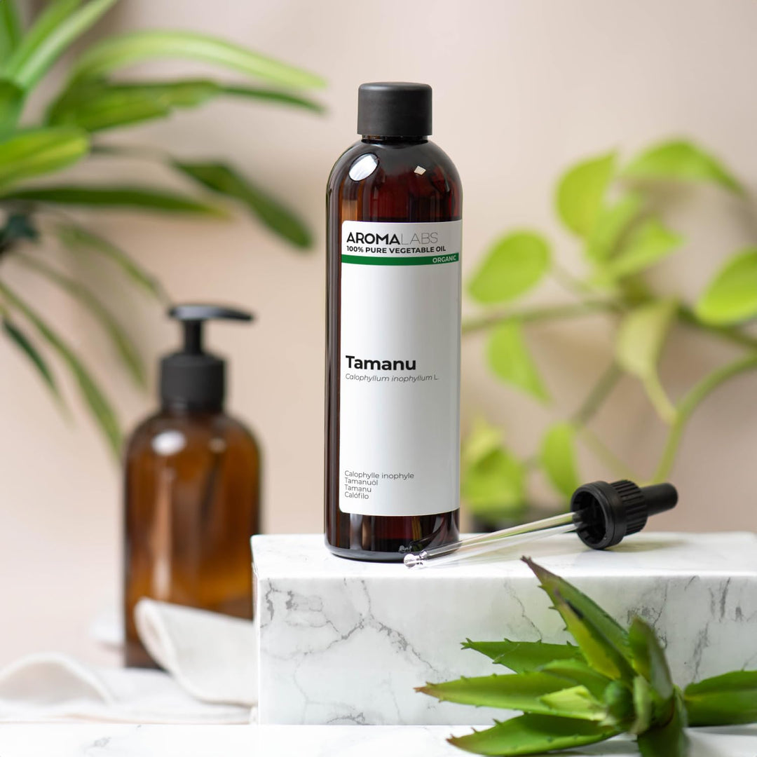 Bio Tamanuöl (Calophyllum inophyllum L) – kaltgepresst & unraffiniert – 100% reines Pflanzenöl – 250
