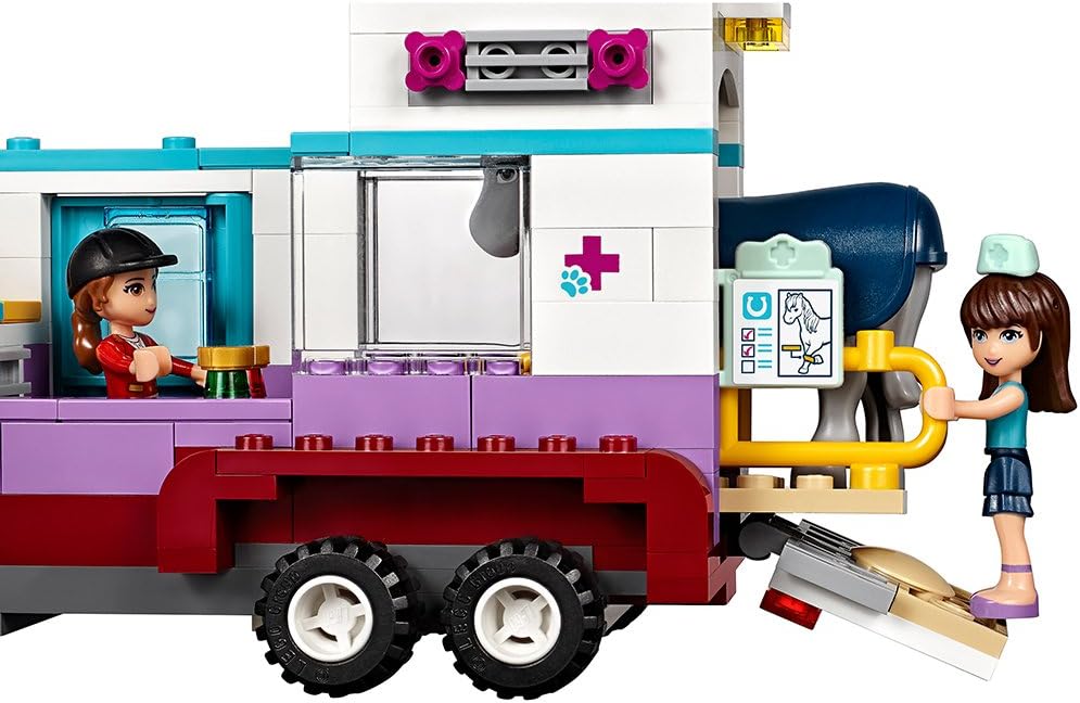 LEGO® Friends 41125 - Pferdeanhänger und Tierärztin Modern, Modern
