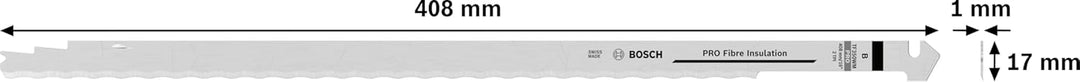 Bosch Professional 2608635512 Sägenzubehör 2 Wellenschliffmesser TF 350WM