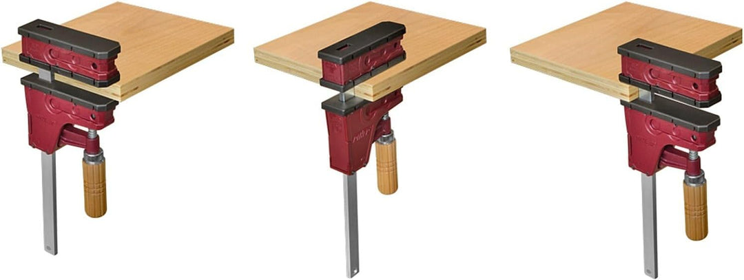 Piher Parallelzwinge Modell PRL 30cm Arbeitslänge 30cm Burgund, 30cm Burgund