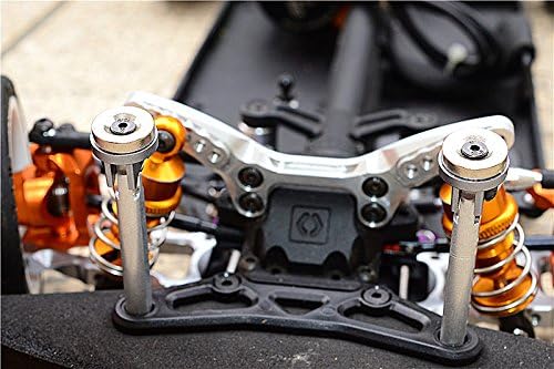 GPM HPI Sport 3 Flux Tuning Teile Aluminium Front+Rear Magnet Body Mount for BMW M3 E30-1 Set Orange