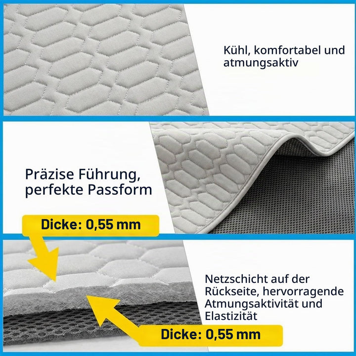 Kühlmatte für Katzen &amp; Hunde, SelbstKühlende Hundematte &amp; Kühlkissen Waschbar für Zuhause, Auto &amp; Re