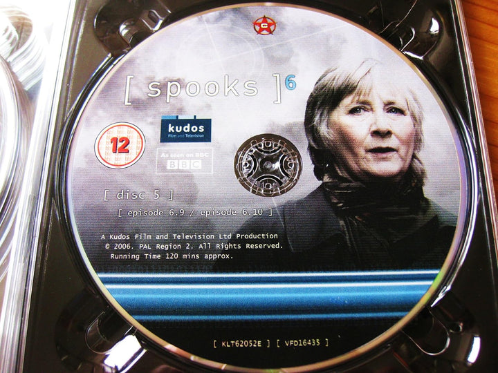 Spooks: Complete BBC Series 6 [5 DVDs], DVD