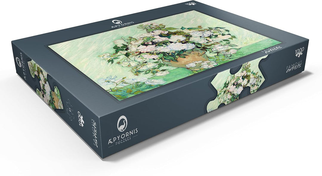 Roses (1890) by Vincent Van Gogh - Premium 1000 Teile Puzzle - MyPuzzle Sonderkollektion von Æpyorni