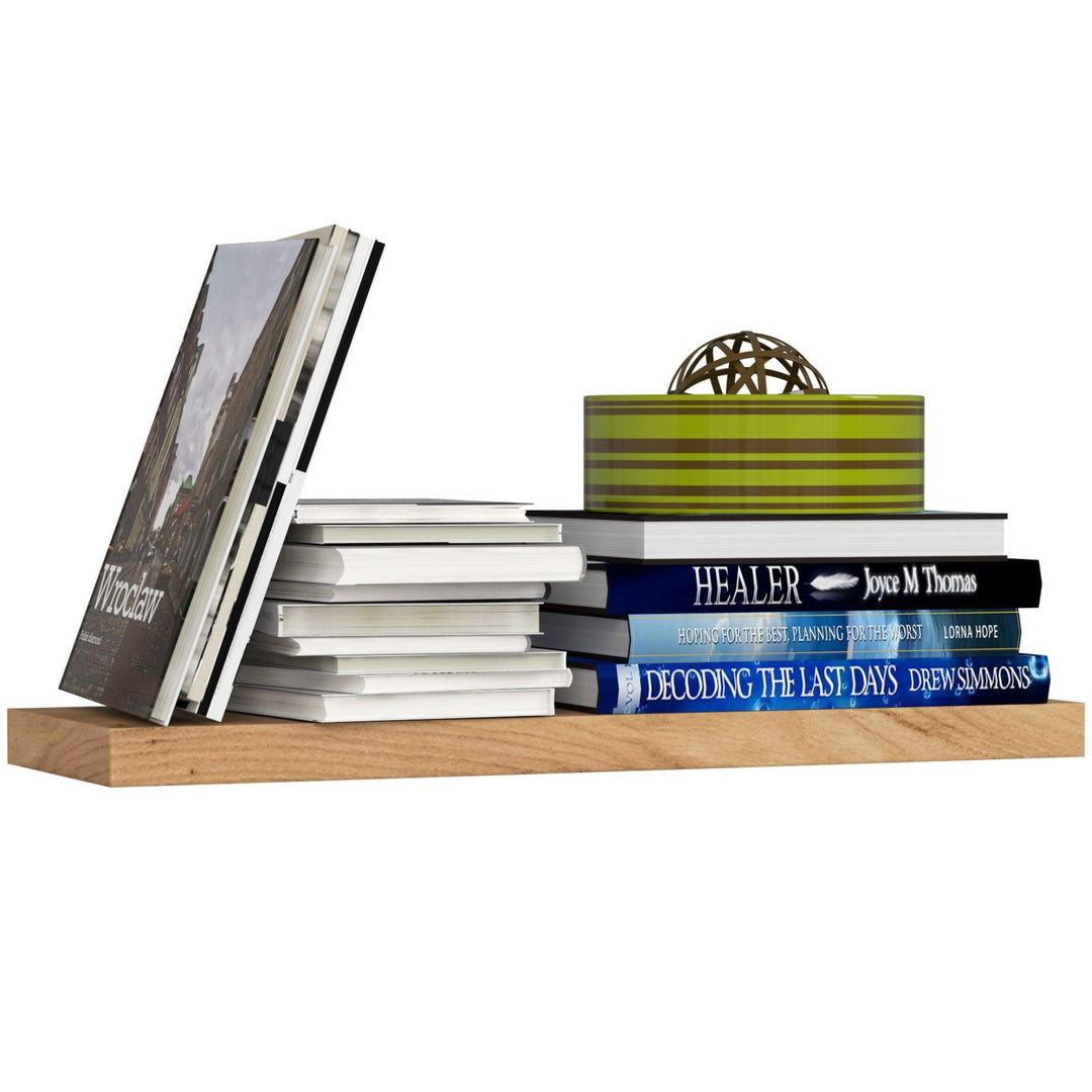 AKORD Wandregal PS-3 60 cm | Bücherregal Spielzeug Blumen Dekorationen | für Wohnzimmer Schlafzimmer