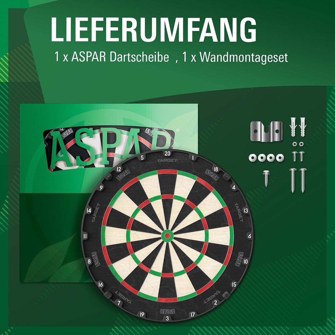 Target Darts Aspar Dartscheibe Einzelbett, Einzelbett