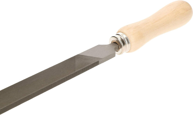 KOTARBAU® Werkstattfeile Flach Länge: 250 mm Hieb 2 (Mittel) Handfeile Flachfeile Metallfeile für Me