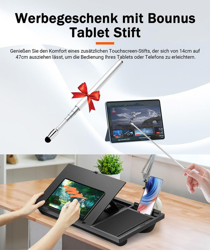 Ecognomic Laptopkissen Knietablett, Laptop Unterlage Schoss für Bett & Sofa, Value Packed mit einem