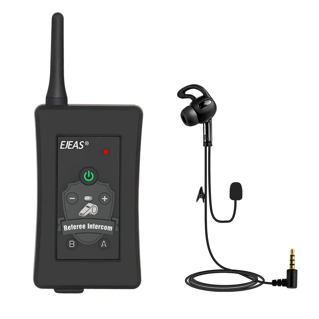 EJEAS FBIM Professionelles Fussball Schiedsrichter Bluetooth Intercom Headset Kommunikationssystem,