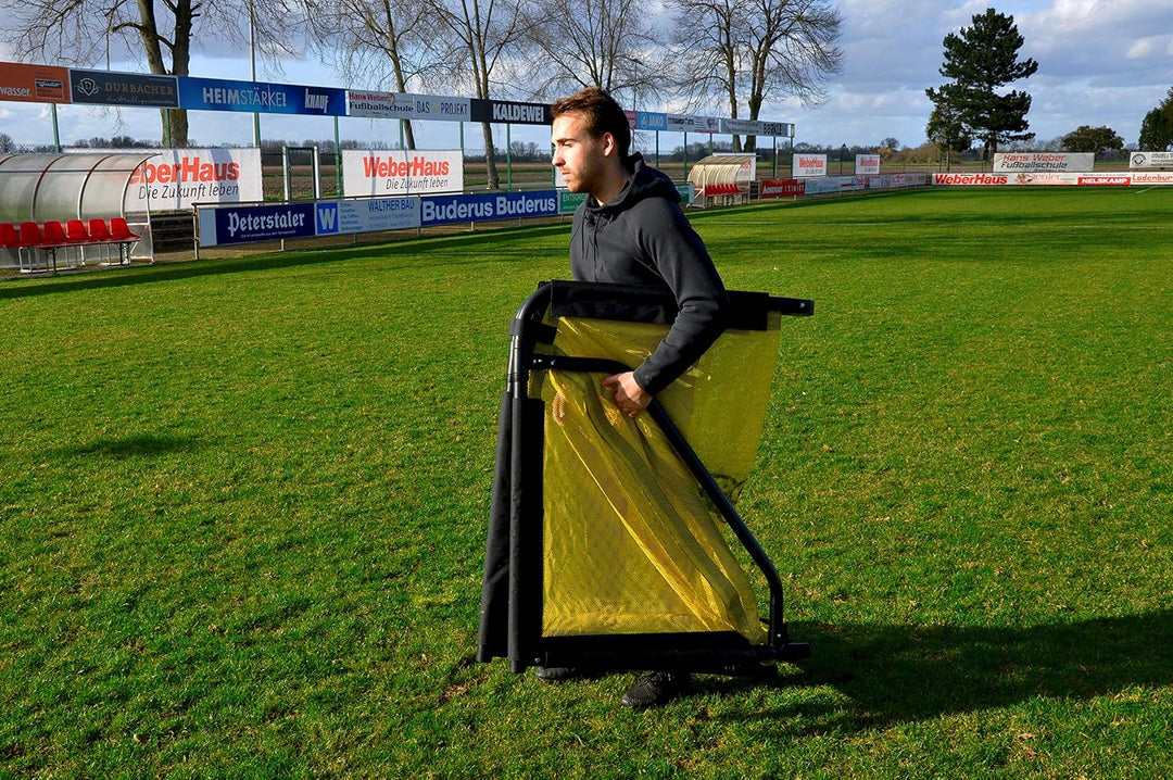 Faltbares Aluminium-Mini-Fussballtor 1,5 x 1 m - Ideal für Vereine, Trainingszentren und Einzelperso