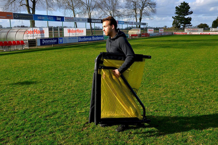 Faltbares Aluminium-Mini-Fussballtor 1,5 x 1 m - Ideal für Vereine, Trainingszentren und Einzelperso