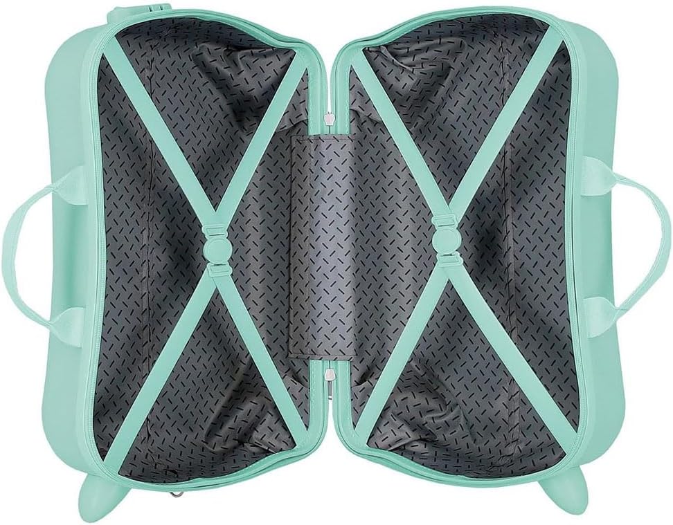 Disney Minnie Golden Days Kinderkoffer, 50 x 38 x 20 cm Kinderkoffer Türkis, Kinderkoffer Türkis