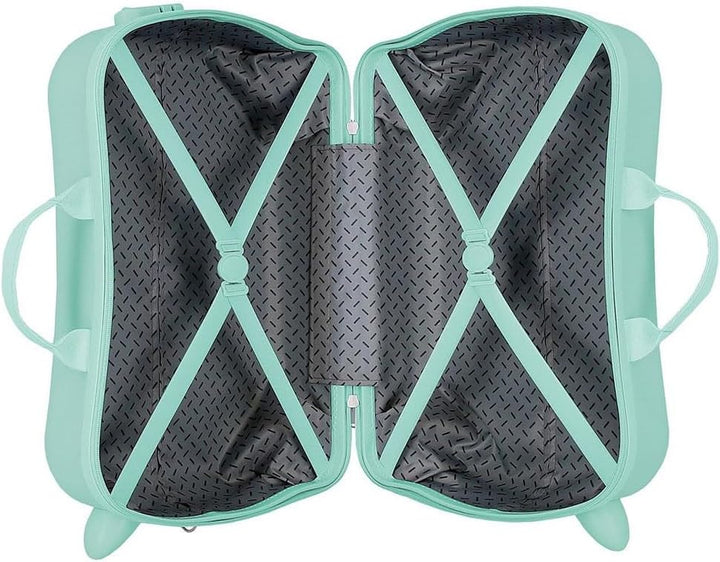 Disney Minnie Golden Days Kinderkoffer, 50 x 38 x 20 cm Kinderkoffer Türkis, Kinderkoffer Türkis