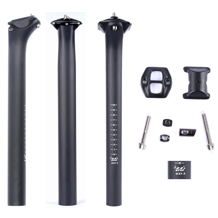 ESEN SP 3k Carbon 27,2/31,6mm * 350 / 400mm Radfahren Fahrrad Sattelstütze Mountainbike/Rennrad BMX