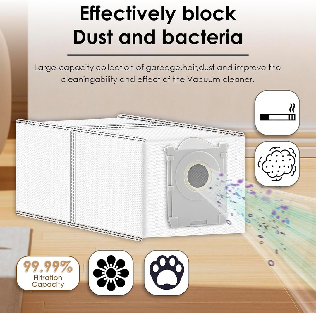 (13 Stück) X8 Pro Omni Ersatzteil Zubehörset für ECOVACS DEEBOT X8 Pro Omni, X8 Omni Saugroboter, 1