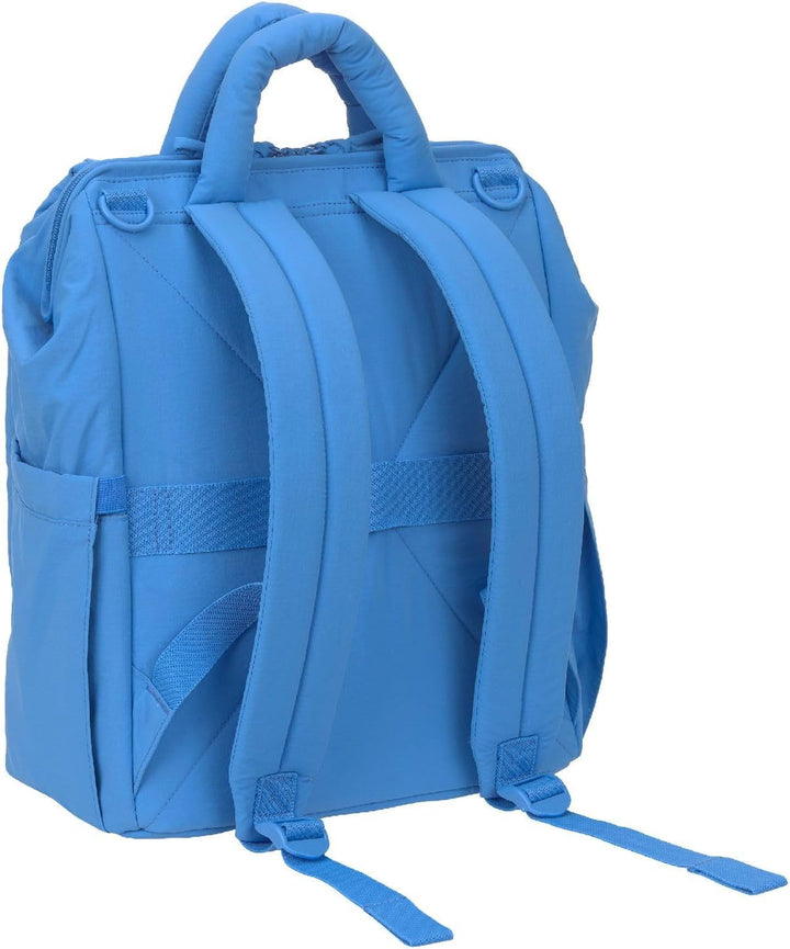 LÄSSIG Rucksack Laptoprucksack mit Laptopfach Minoa Backpack Blue blau
