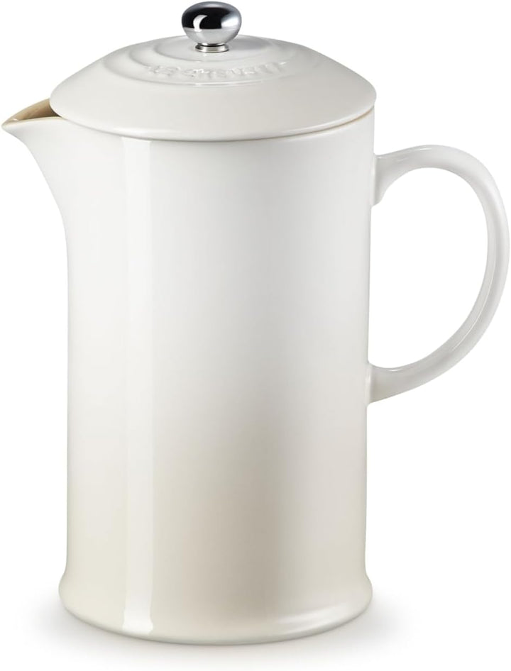 Le Creuset Kaffeebereiter aus Steinzeug, 1 L, Meringue, 60706087160003 Nectar, Nectar