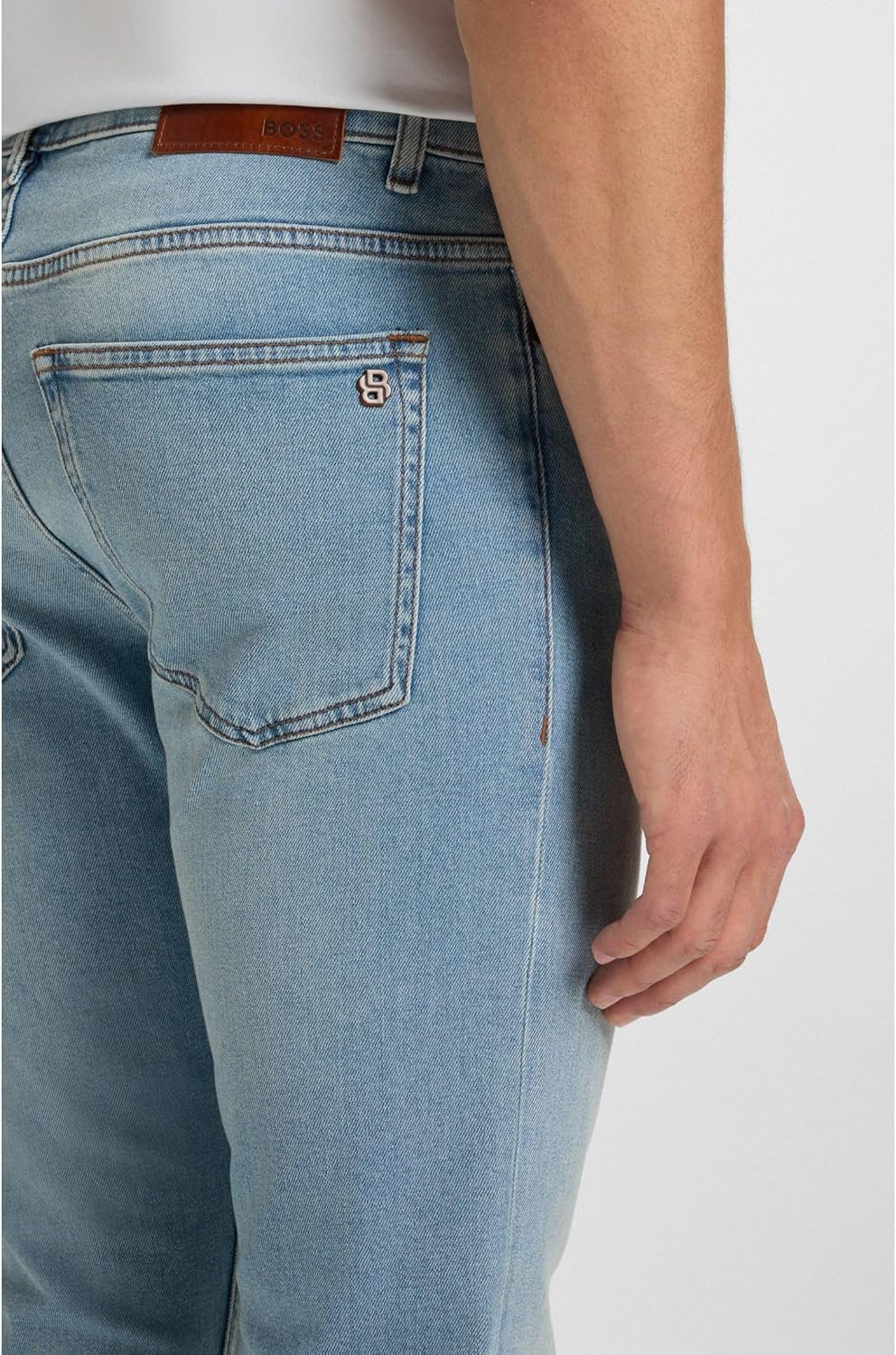 BOSS Herren Jeans Delano Bc-p 34W / 32L Bright Blue430, 34W / 32L Bright Blue430
