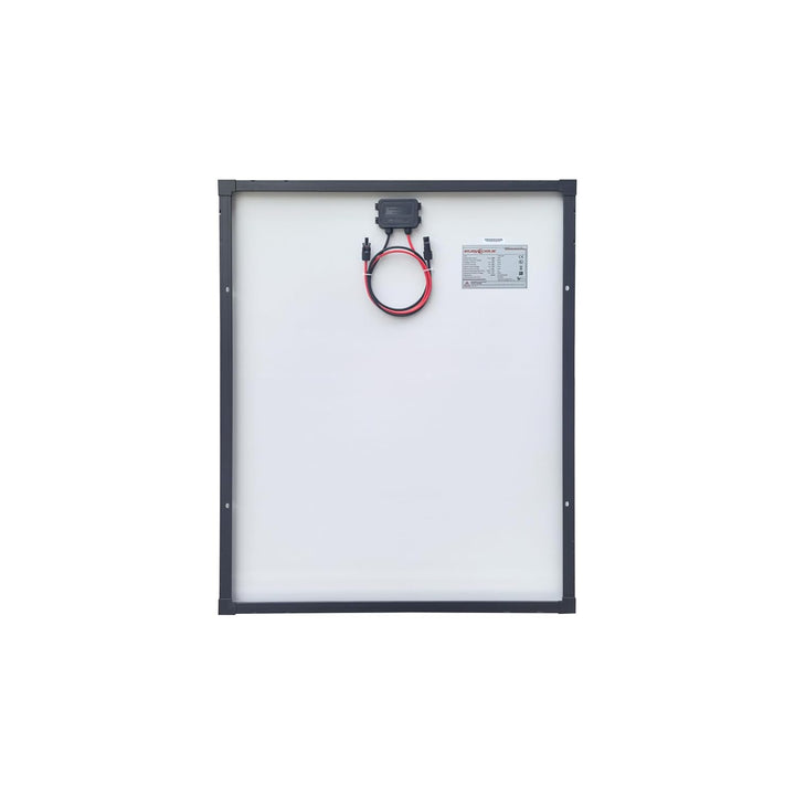 enjoy solar 36V Monokristallines Solarmodul, 182mm Solarzellen Solarpanel ideal für Wohnmobil, Balko