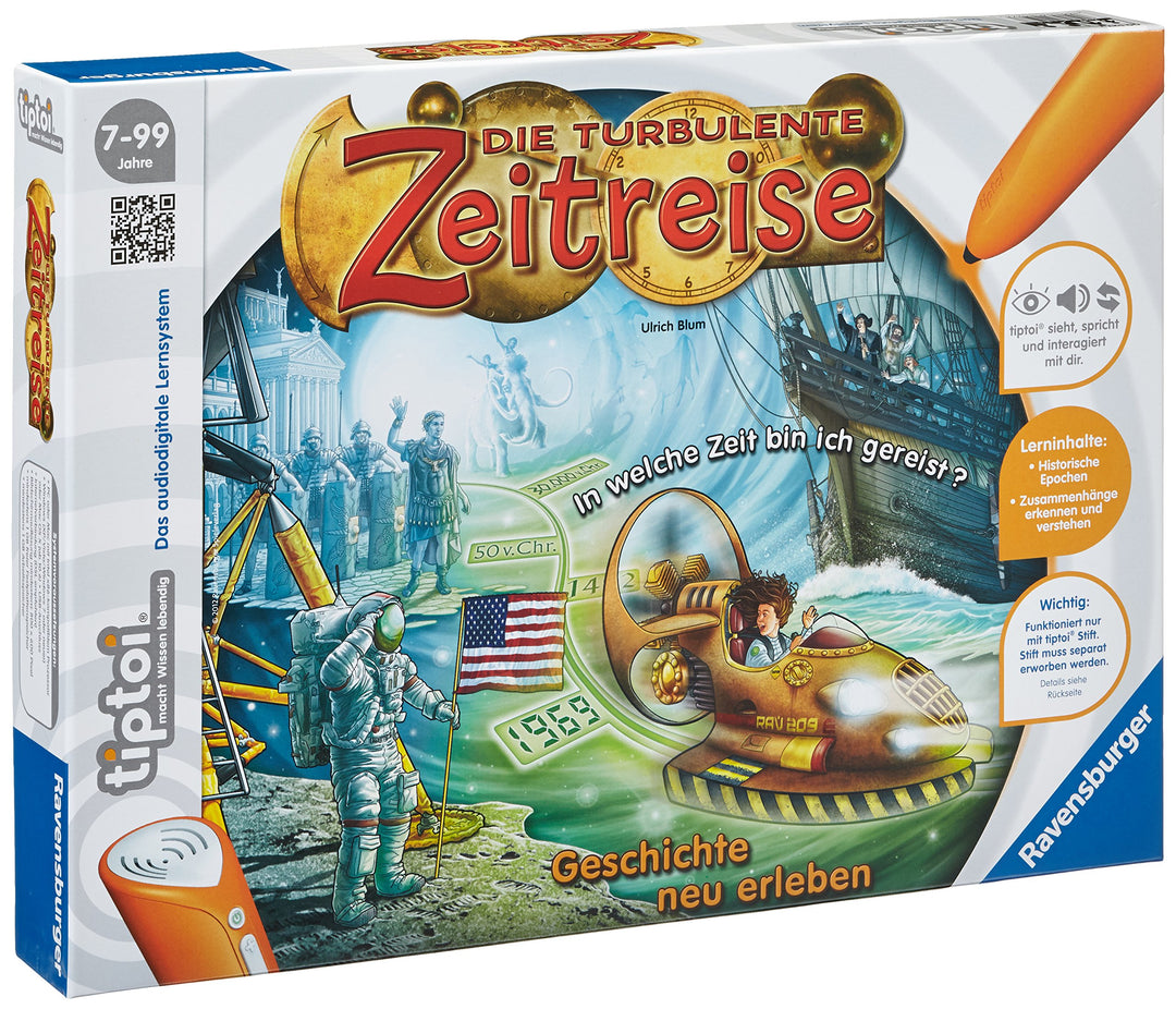 Ravensburger 00527 - Tiptoi: Die turbulente Zeitreise (ohne Stift)