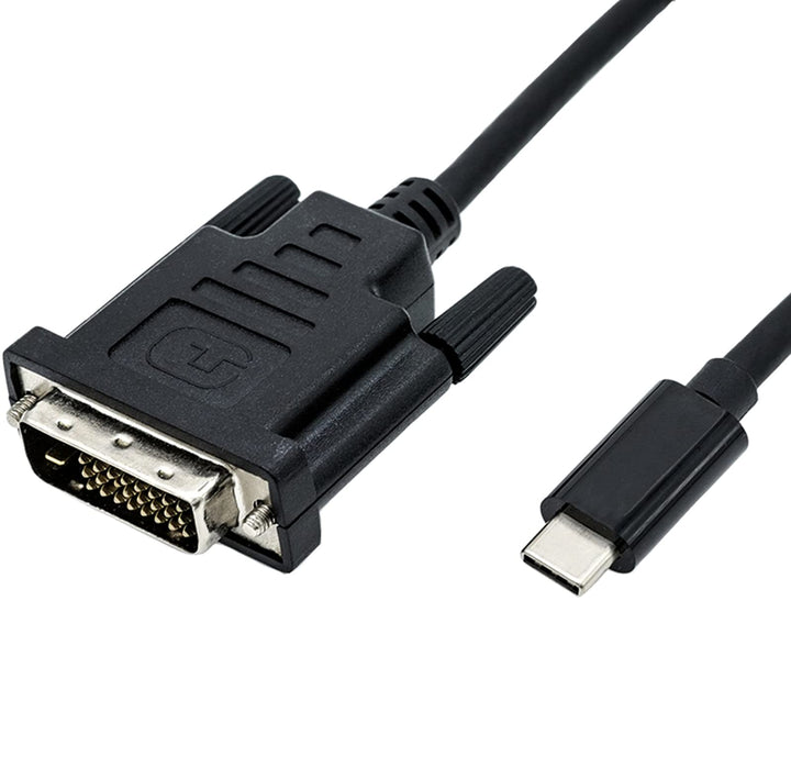 ROLINE USB Typ C - DVI Adapterkabel, ST/ST, 1 m 1m, 1m