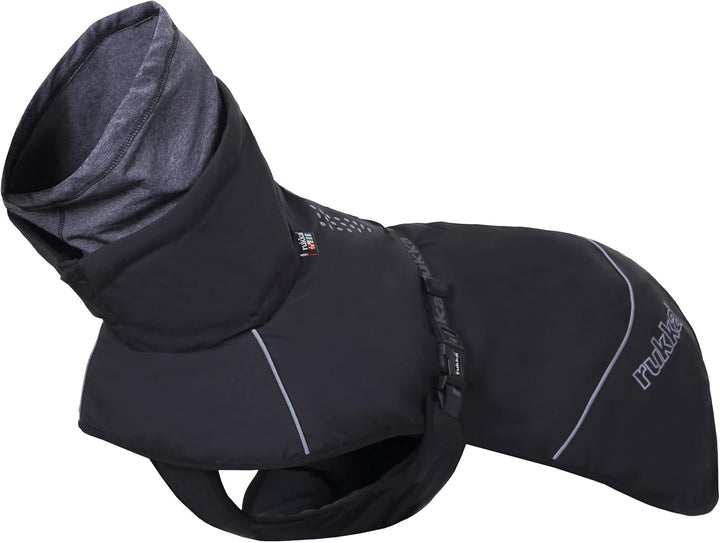 Rukka Pets Warmup Coat Mantel für Hunde Schwarz 25 25 Schwarz, 25 Schwarz