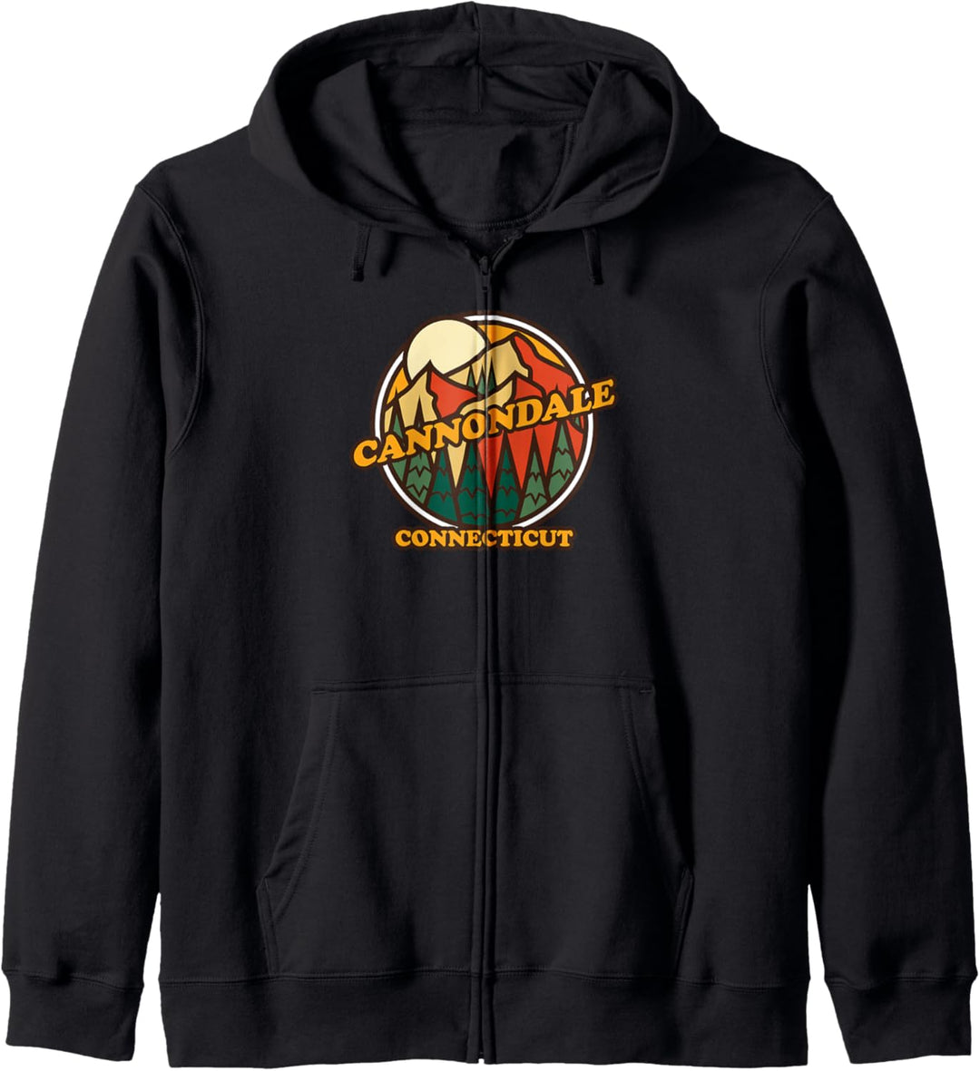 Vintage Cannondale Connecticut Bergwander-Souvenir Kapuzenjacke