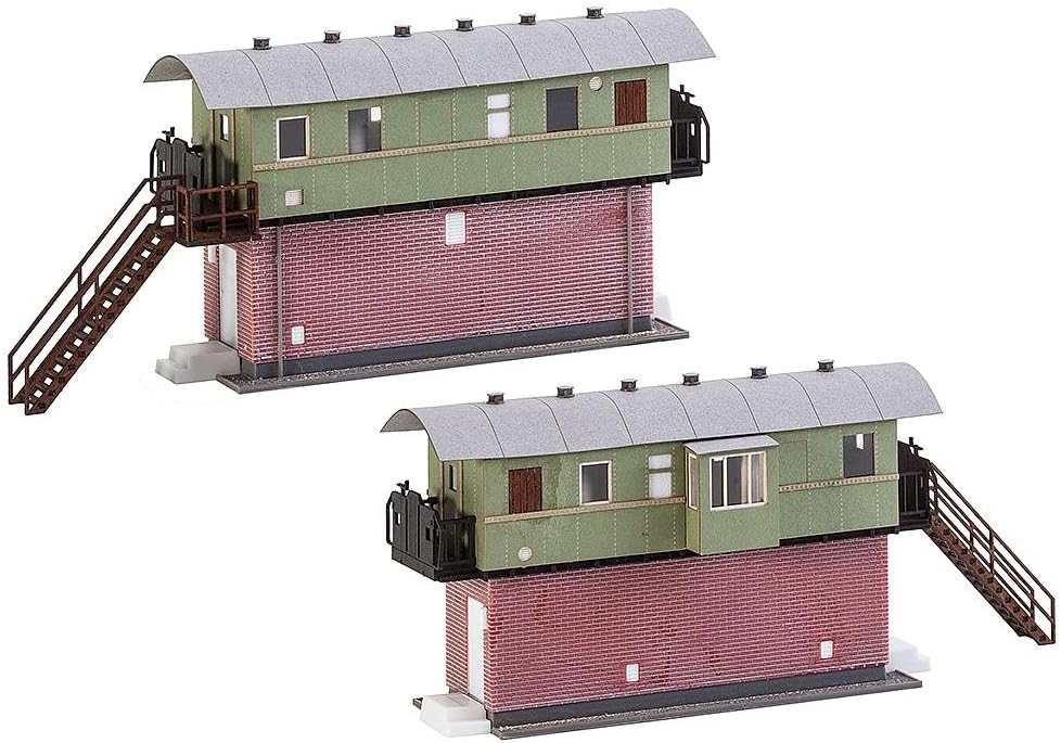 Faller FA 120112 - Behelfsstellwerk, Zubehör für die Modelleisenbahn, Modellbau