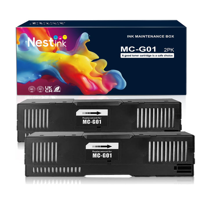 G01 MC-G01 Wartungsbox Kompatibel mit Canon MAXIFY GX6010 GX7010 GX6020 GX7020 GX6030 GX7030 GX6040