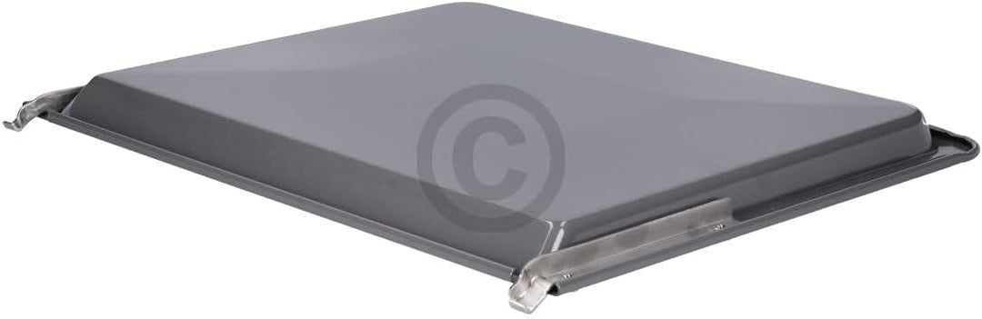 Backblech kompatibel mit Siemens 00680615 Kuchenblech Blech mit Trägern für Backofen kompatibel mit