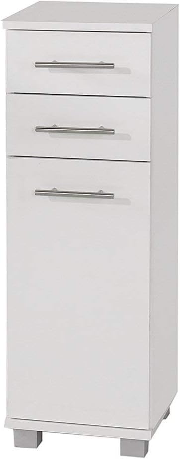 Schildmeyer Unterschrank 119966 Isola, 30x32.5x88 cm, weiss, Weiss