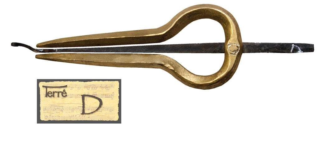 Maultrommel Murchunga aus Nepal gestimmt in D3 Pro-Line big size brass Messing handgeschmiedet Zunge