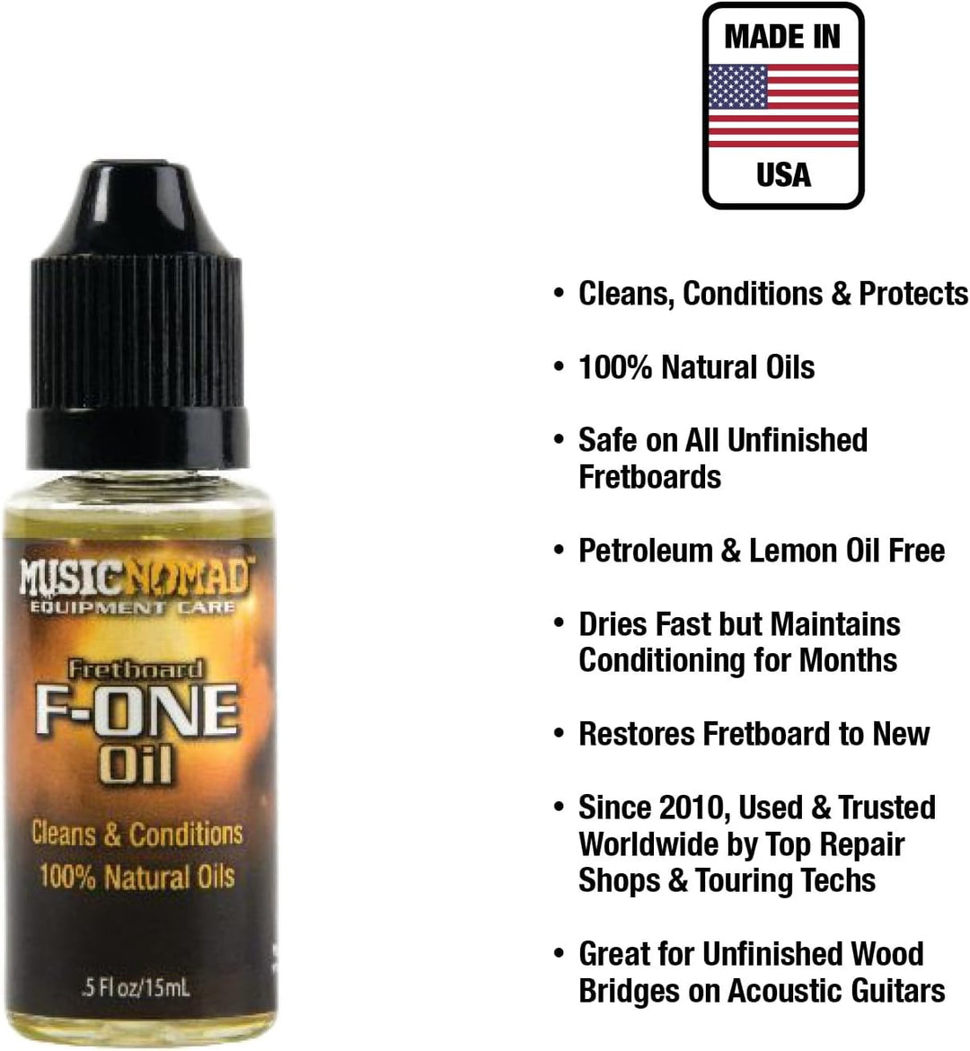 MusicNomad MN140 Premium Guitar Care 3Piece Kit Einzeln, Einzeln