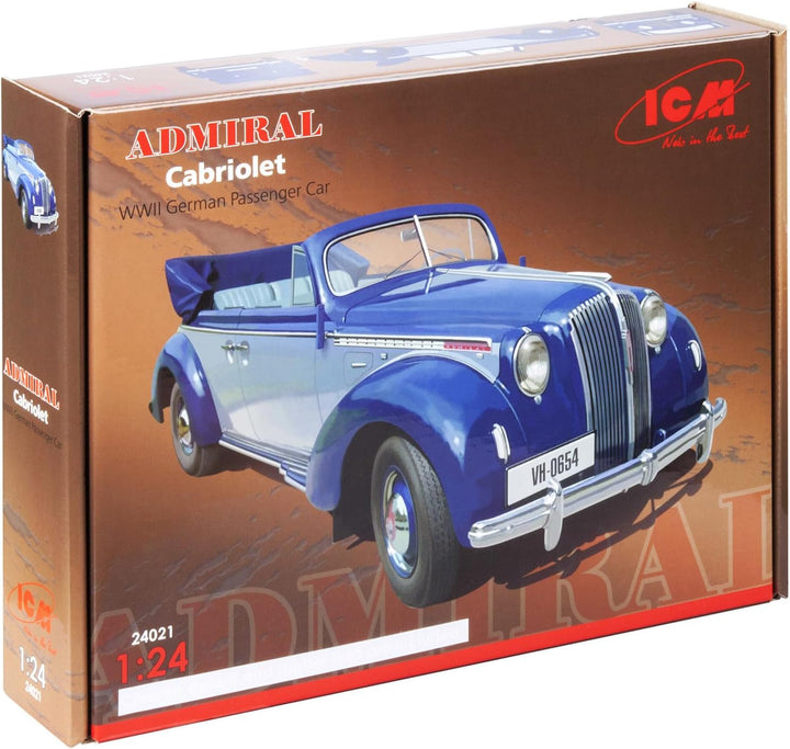 ICM 24021 1/24 Admiral Cabriolet, WWII