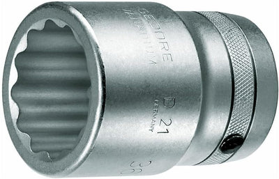 Steckschlüsseleinsatz D 21 1 Zoll 12-kant SW 55mm L.80mm GEDORE 55 mm, 55 mm