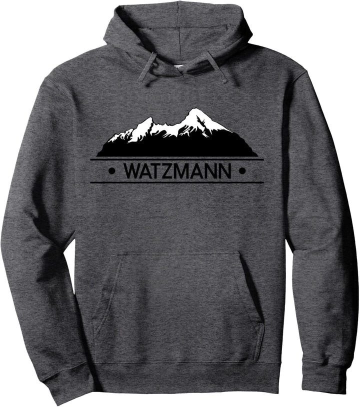 Watzmann Berg Berge Wandern Bergsteigen Alpen Geschenk Pullover Hoodie