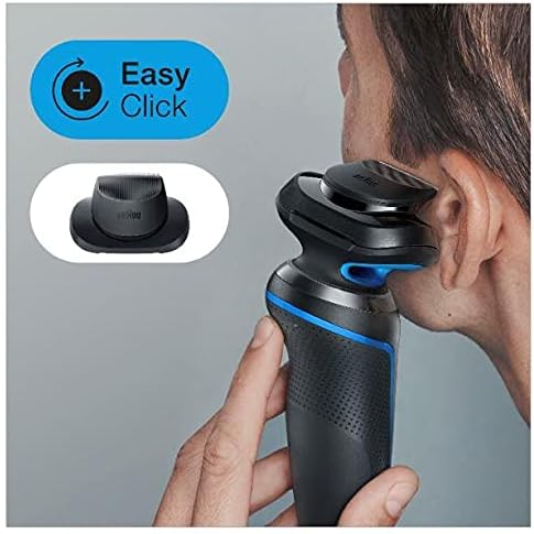 Braun Series 5s Rasierer Herren, Elektrorasierer Mit 3 Flexiblen Klingen, Präzisionstrimmer, 50 Min