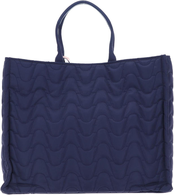 Coccinelle Never Without Bag Nylon Matelasse Handbag Mirtillo/Mirtil