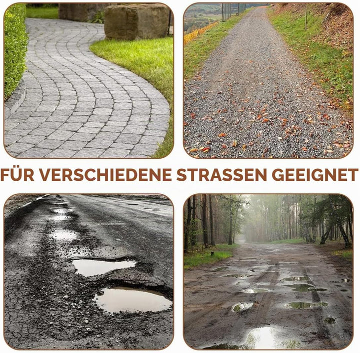 DASIAUTOEM 60/70-6.5 Tubeless Reifen mit Ventil für Ninebot Max G30 Vorne, E Scooter Ersatzreifen mi