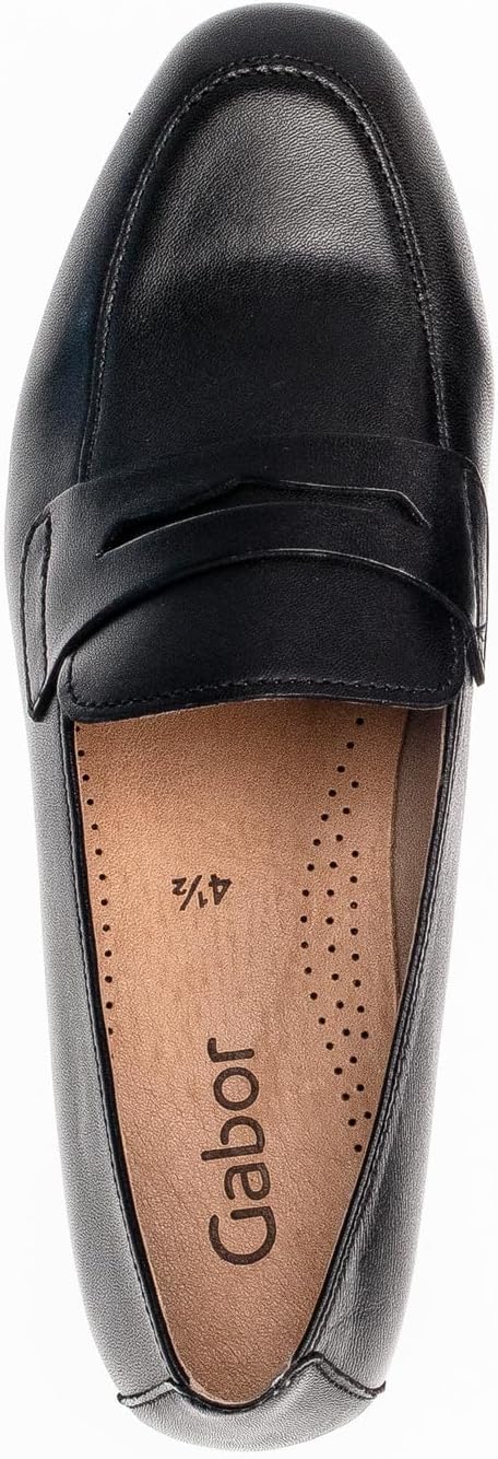 Gabor Damen Slipper, Frauen Slip On 36 EU Schwarz, 36 EU Schwarz