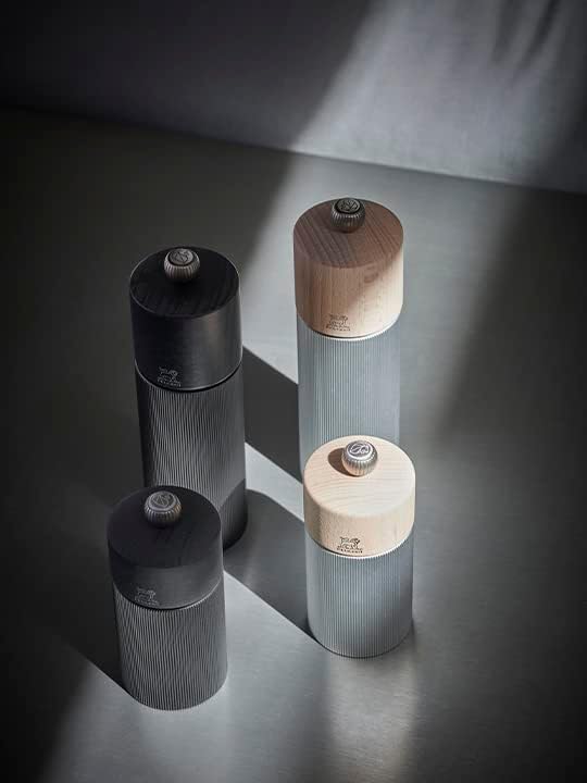 PEUGEOT - Salzmühle Line 12 cm - Klassische Mahlgradeinstellung - Innovatives Zirlion-Mahlwerk für p